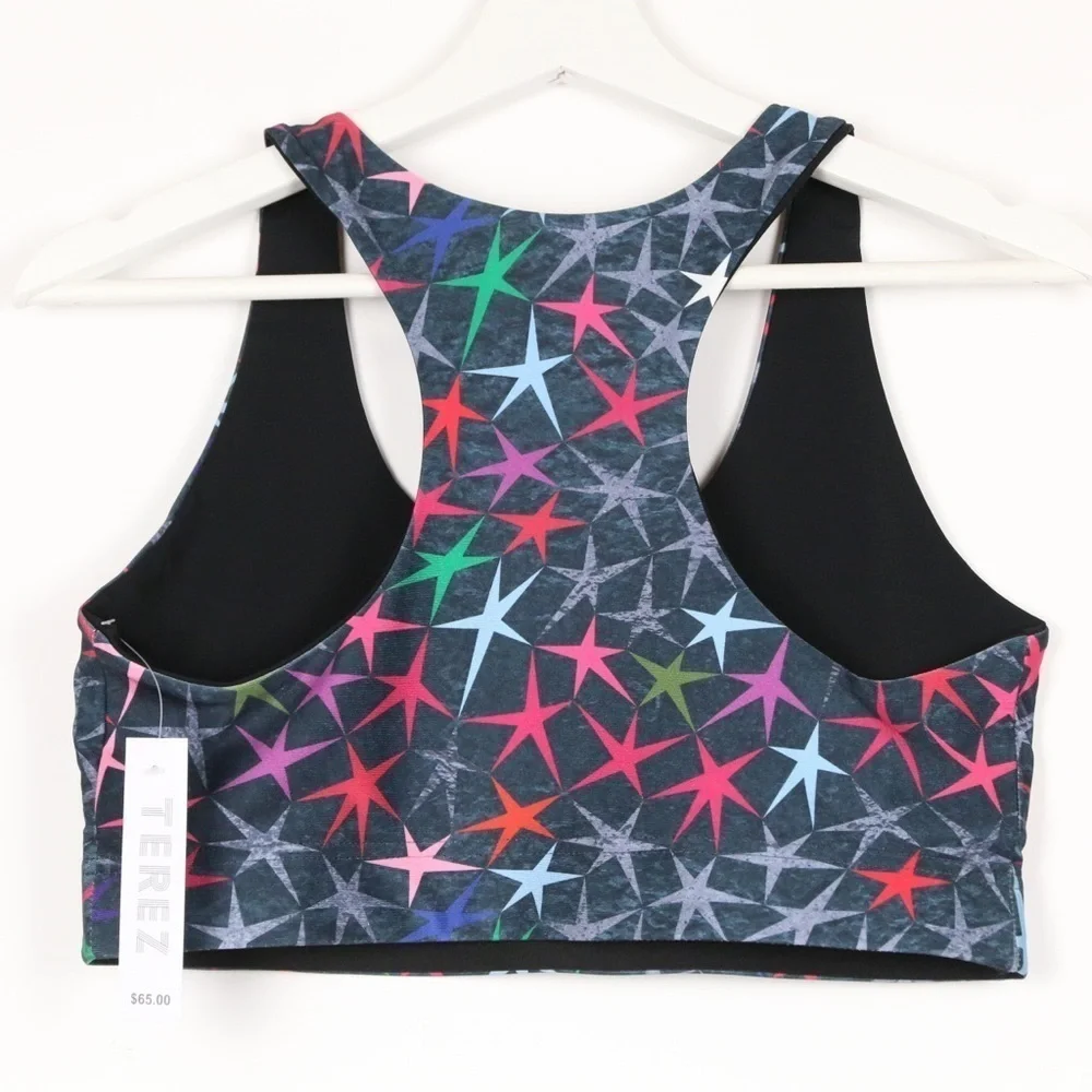 Terez Starfish Multi Stars Sports Bra